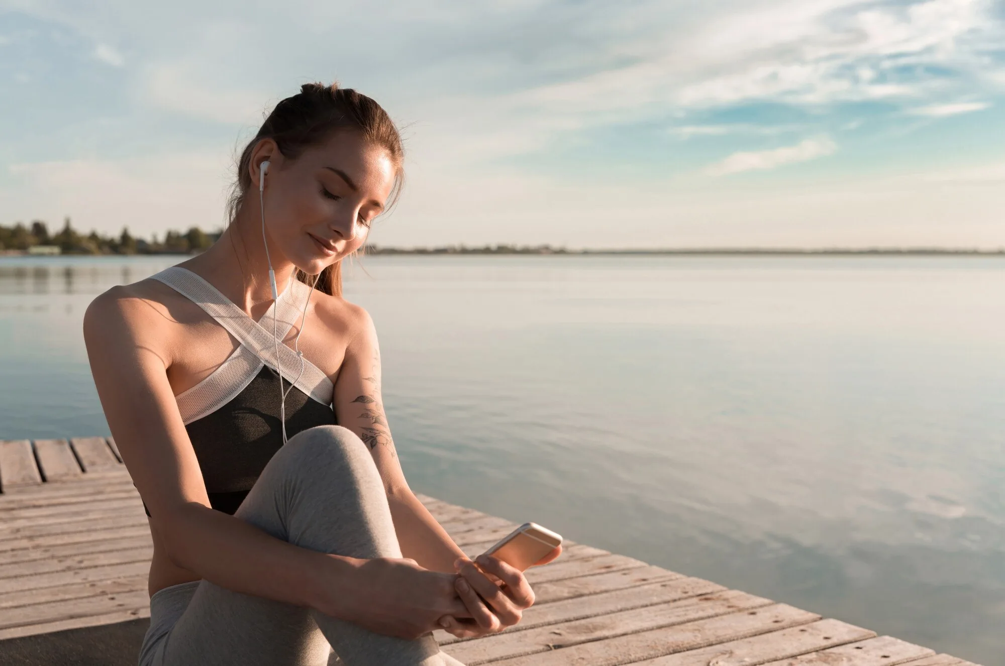 Wellness routine planning materials